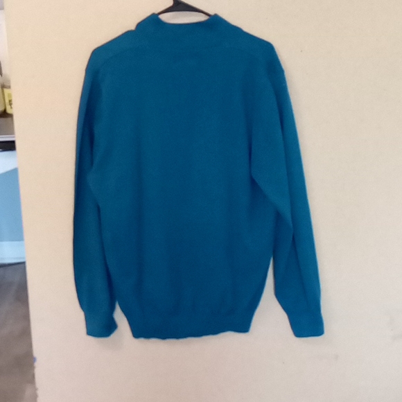 LL Bean 1/4 zip pullover sweater Cashmere blend - Picture 3 of 3